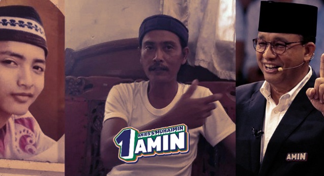 Ayah Korban Pelanggaran HAM, Harun Al Rasyid Hadir Mendukung Anies di Debat Perdana Capres