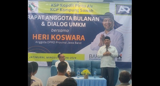 Heri Koswara Berkomitmen untuk Menaikkan Kelas Pelaku UMKM